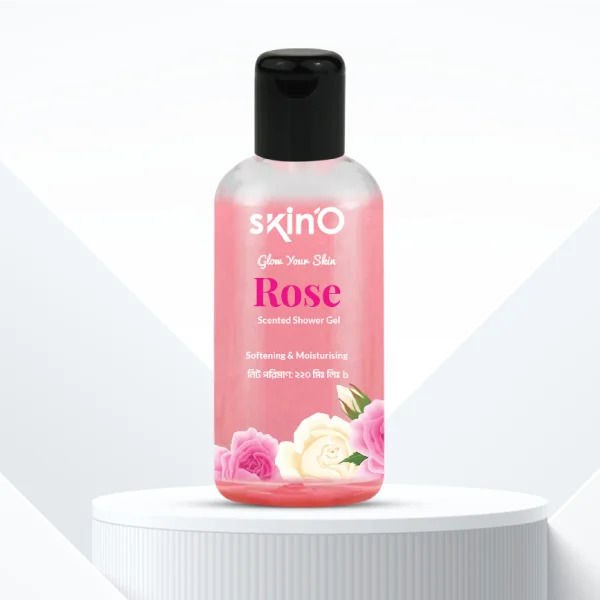 Skino Rose Scented Shower Gel - 220ml